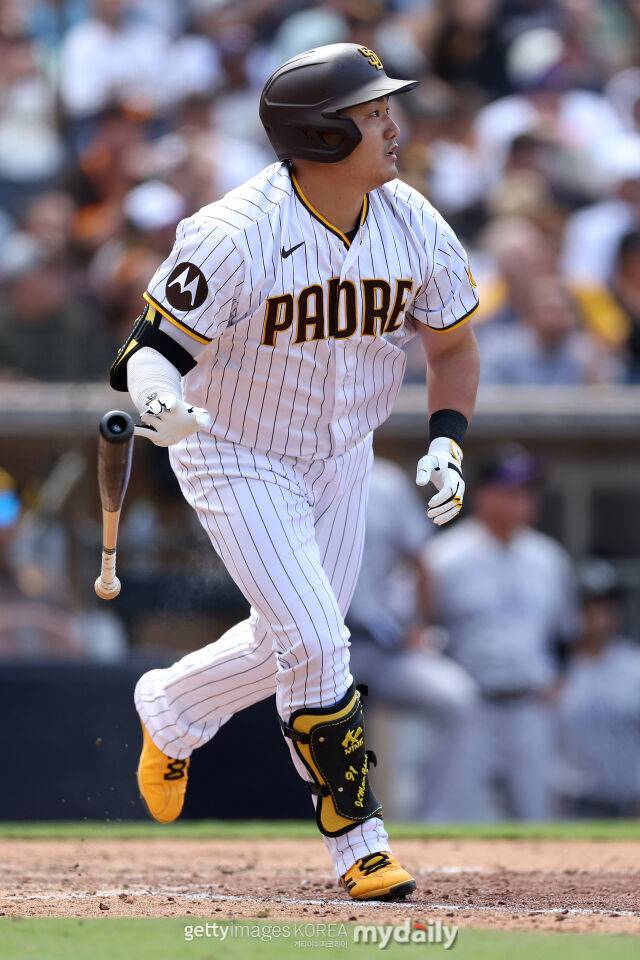 샌디에이고 파드리스 시절의 최지만./게티이미지코리아