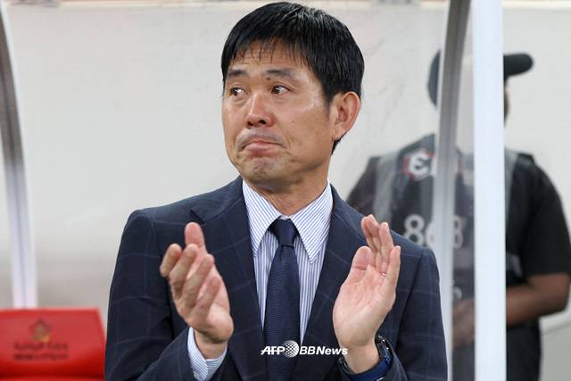 모리야스 하지메 일본 축구대표팀 감독. /AFPBBNews=뉴스1