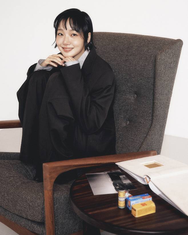 넷플릭스 오리지널 시리즈 '은중과 상연'의 주연배우 김고은이 22일 오전 진행된 라운드 인터뷰를 위해 포즈를 취하고 있다. /사진제공=넷플릭스 2025.09.22 /사진=이동훈 photoguy@