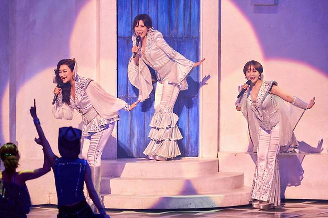 4050 여성의 지지가 압도적인 스테디셀러 뮤지컬 ‘맘마미아’. 신시컴퍼니 제공