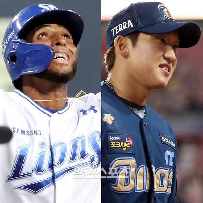 홈런왕 디아즈와 돌아온 구창모. IS 포토