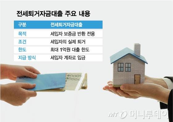 전세퇴거자금대출 주요 내용/그래픽=김현정