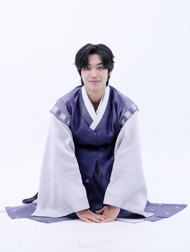 배우 전진서 한복 인터뷰 /사진=김휘선 기자 hwijpg@