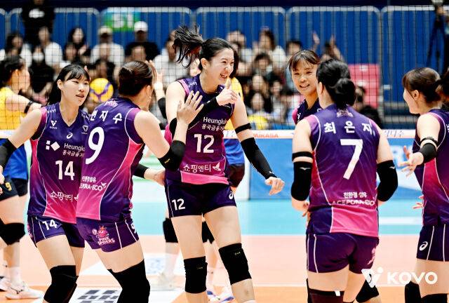 새판 짜기에 나선 흥국생명./KOVO