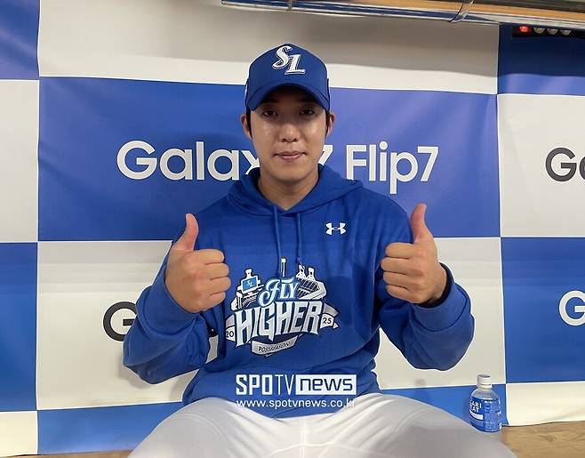 ▲ 원태인 ⓒ최원영 기자