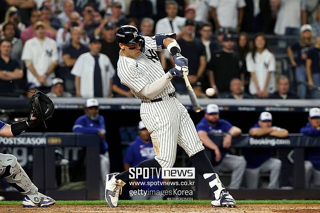 ▲ 포스트시즌에 약하다는 이미지가 강했던 저지는 올해 가을 맹활약을 하며 그간의 오명을 지워가고 있다