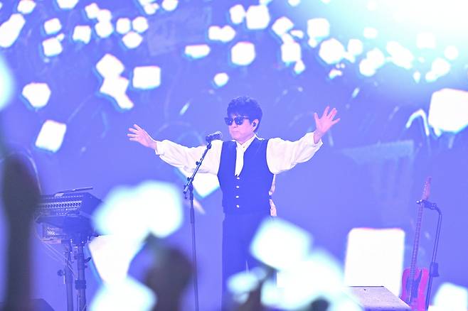 ‘광복 80주년 KBS 대기획 - 조용필 이 순간을 영원히’ 현장 스틸컷. 사진 | KBS