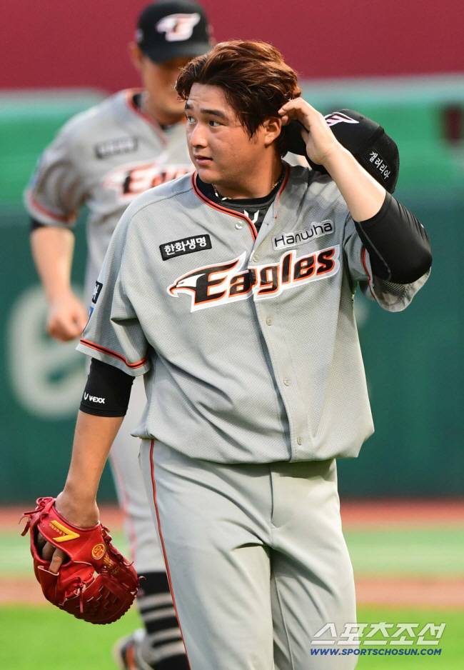 한화 이글스에서 방출된 박성웅. 개명 전 이름은 박주홍이다. 스포츠조선DB