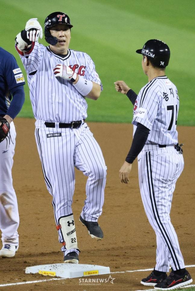 김현수(왼쪽). /사진=김진경 대기자