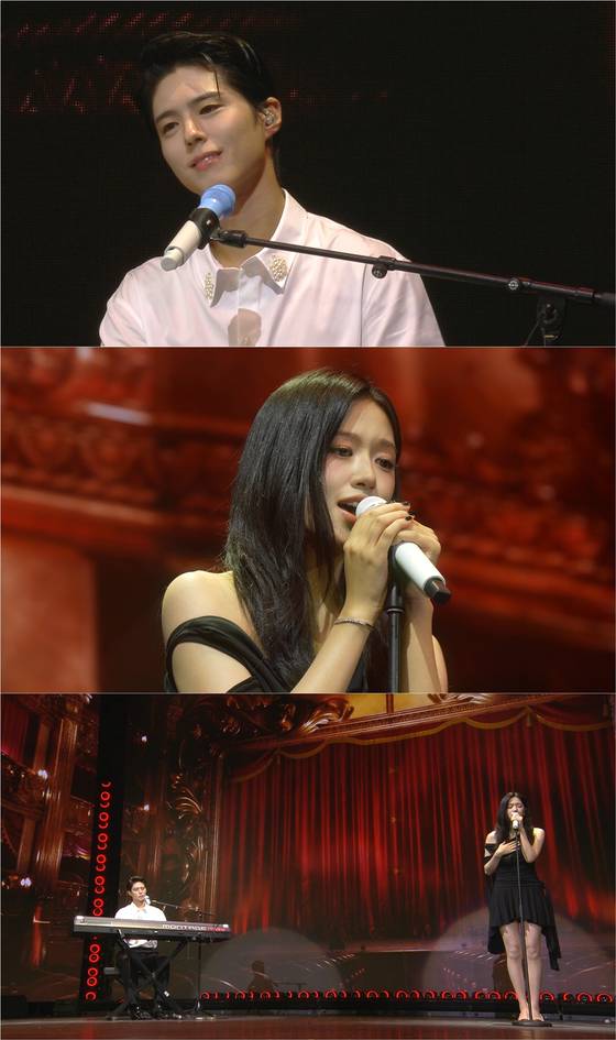 배우 박보검, 아이브 안유진(왼쪽부터). KBS 제공.