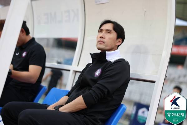 김길식 충북청주FC 감독. 한국프로축구연맹 제공