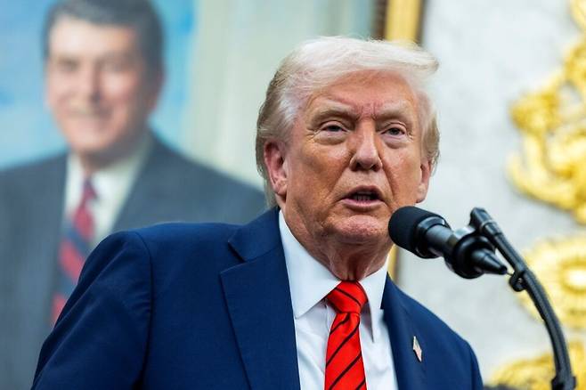 도널드 트럼프 미국 대통령 ⓒEPA=연합뉴스