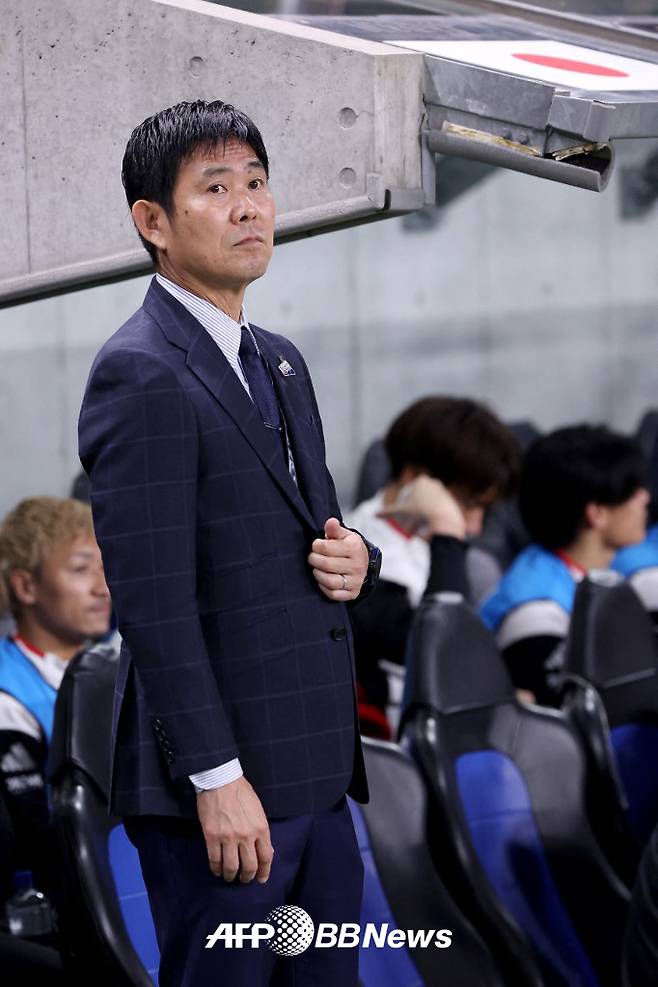 모리야스 하지메 일본 축구대표팀 감독. /AFPBBNews=뉴스1