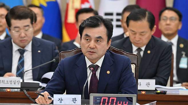 안규백 국방부 장관