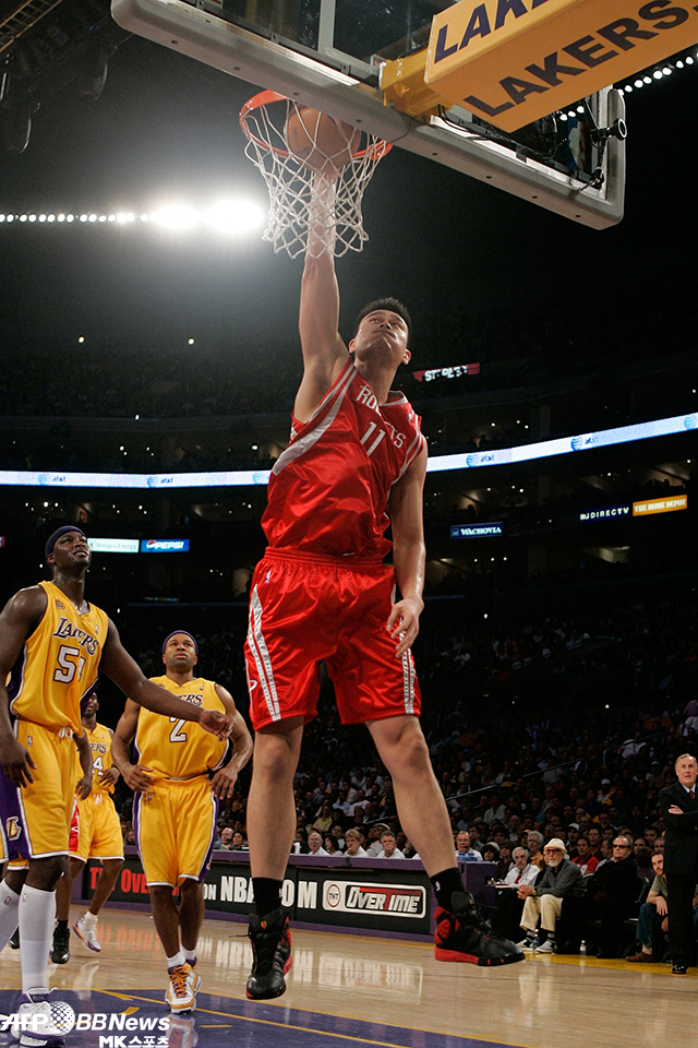 야오밍의 현역 시절. 사진=AFPBBNews=News1