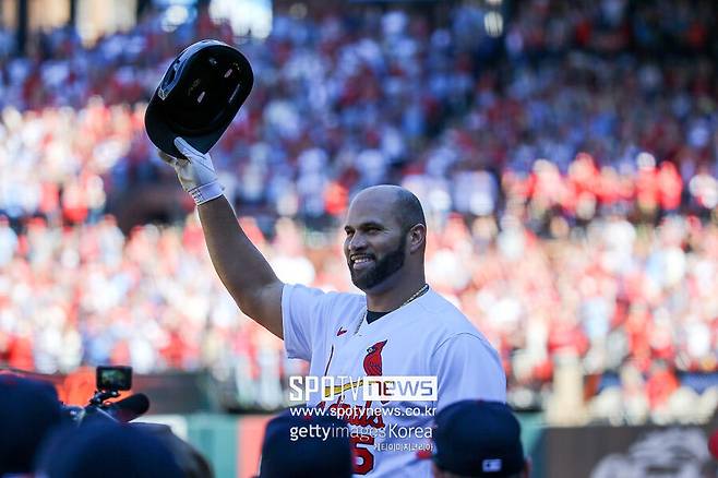 ▲ 푸홀스는 통산 703 홈런을 기록하고 은퇴했다.