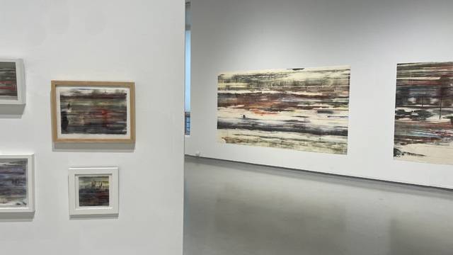 ▲ 충북 청주시 쉐마미술관의 우노 가츠유키 초대전 전경. /청주공예비엔날레조직위원회 제공