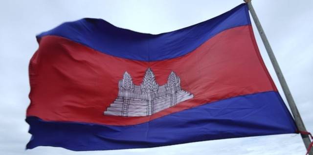 캄보디아 국기. 뉴시스