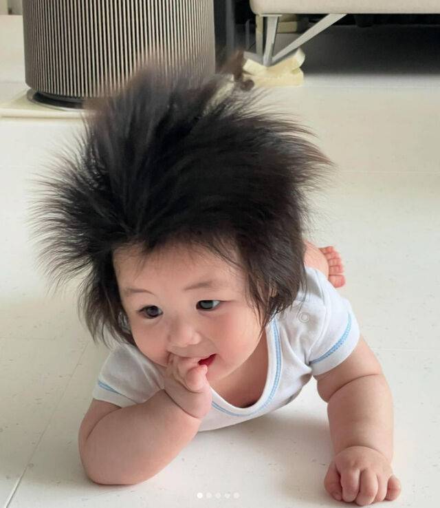 심형탁 아들 하루./소셜미디어