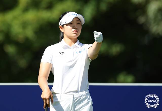 톱10 17회를 기록하고 있는 유현조. 사진 제공=KLPGA