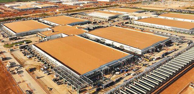 텍사스주 애빌린에 구축 중인 오픈AI의 스타게이트 데이터센터. 오픈AI 제공