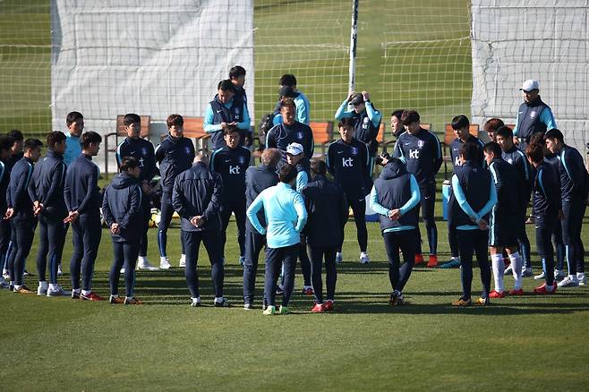 2018러시아월드컵을 앞둔 2018년 초에도 신태용 감독이 이끈 당시 대표팀은 튀르키예 안탈리아에서 단기훈련을 진행했다. 사진제공|대한축구협회