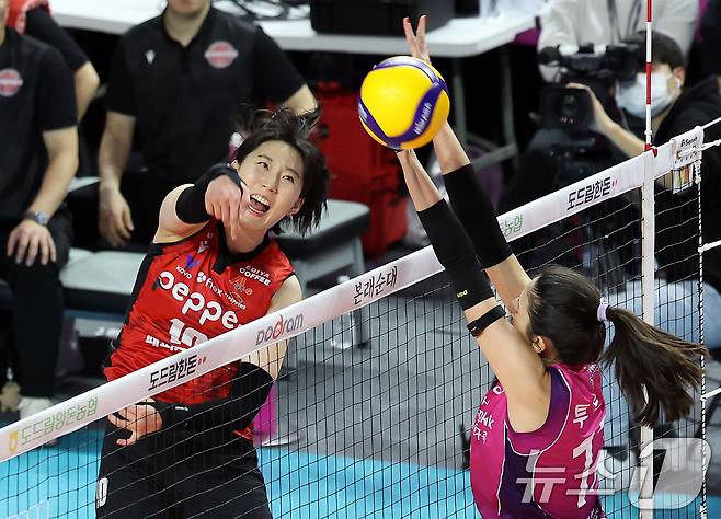 페퍼저축은행 박정아 /뉴스1 DB ⓒ News1 이동해 기자