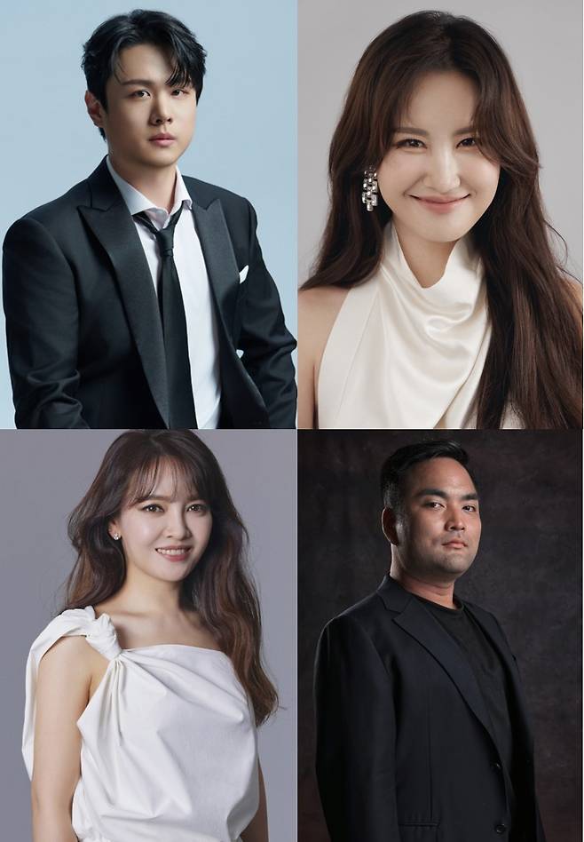 마포문화재단 기획 공연에 참여하는 성악가들. (왼쪽 위부터 시계방향으로) 테너 김민석, 소프라노 박혜상, 바리톤 박주성, 소프라노 임선혜. 마포문화재단 제공