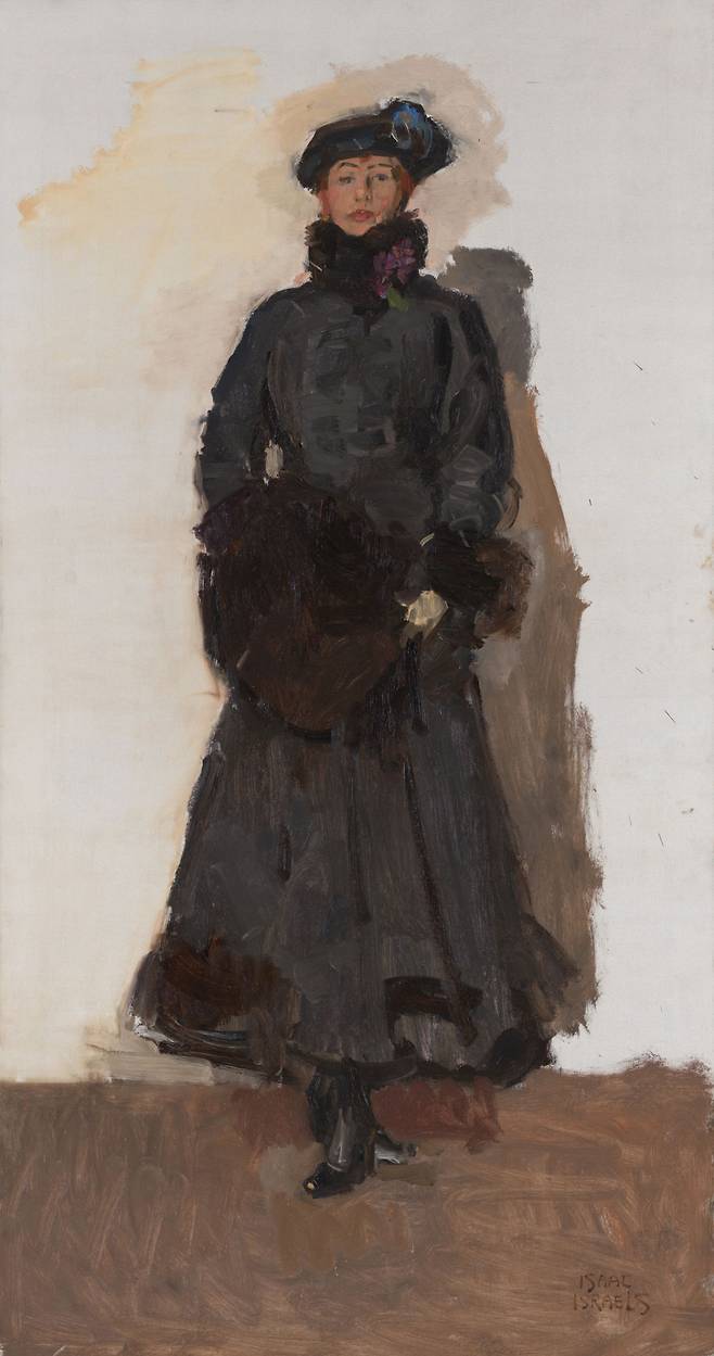 아이작 이스라엘스, 마타 하리, 1916, 캔버스에 유채, 210x110cm