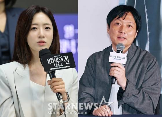 함은정, 김병우 감독/사진=스타뉴스