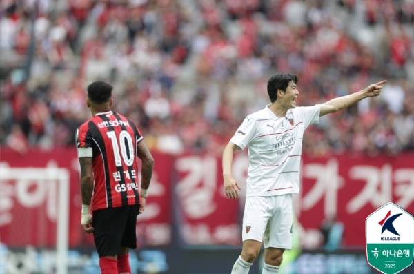 이날 헤더 첫골을 터뜨린 포항스틸러스 이호재. 사진=한국프로축구연맹 제공