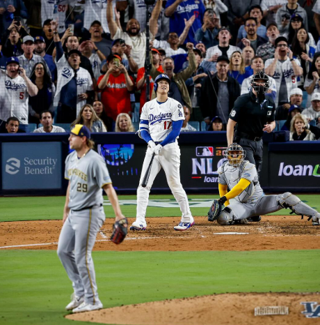 선발 역투한 오타니는 이날 타선에서도 3타수 3홈런 3타점으로 괴력을 선보였다. (사진=LA 다저스 SNS)
