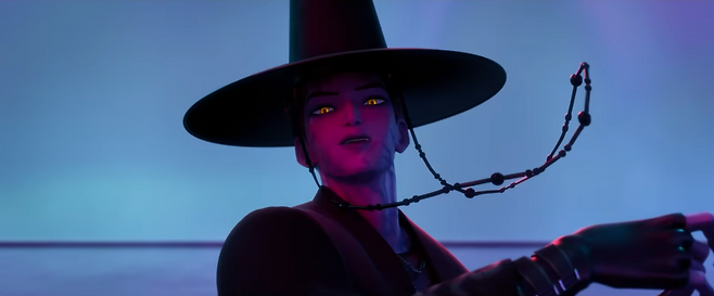 A scene from "Kpop Demon Hunters" (Netflix)