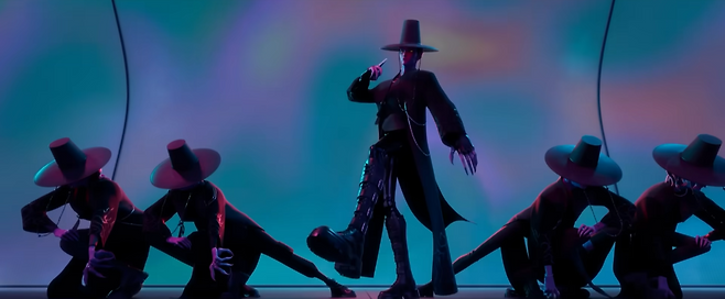 A scene from "Kpop Demon Hunters" (Netflix)