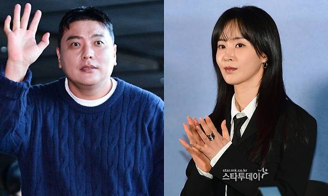 김태균, 권유리. 사진|스타투데이DB