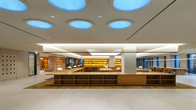 다원앤컴퍼니가 인테리어 등을 맡은 디에이치퍼스티어아이파크 내부 <다원앤컴퍼니>