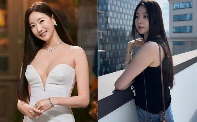 수분은 생명을 유지하는 데 필수지만 다이어트에도 중요하다. 사진=SNL(왼쪽) / 김사랑 인스타그램