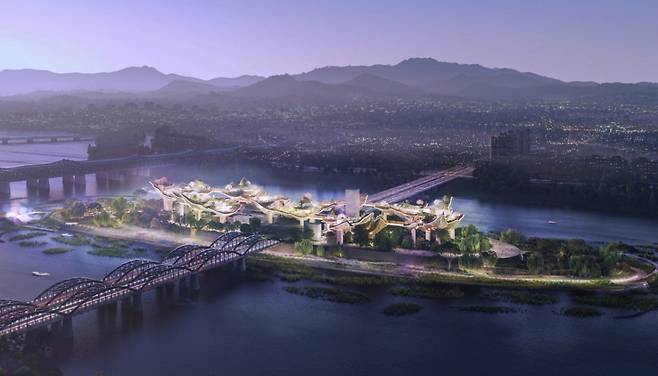 노들섬 야경 조감도