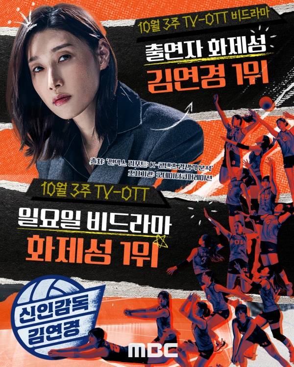 신인감독 김연경 / 사진=MBC