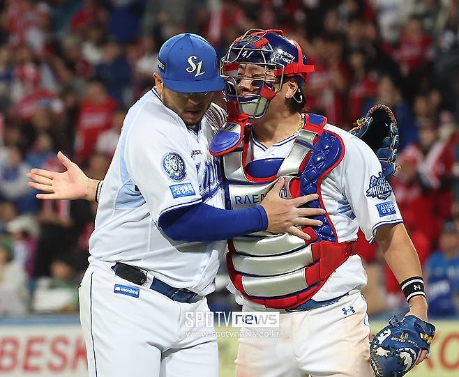 ▲ 후라도 강민호 ⓒ곽혜미 기자