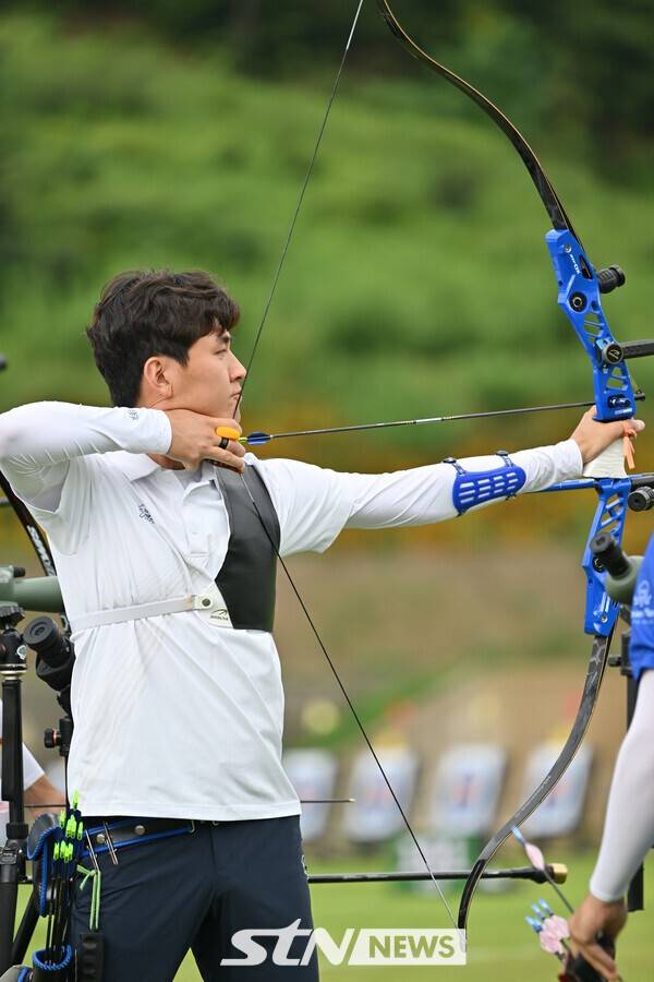 한국 양궁 국가대표 김제덕(예천군청). /사진=뉴시스