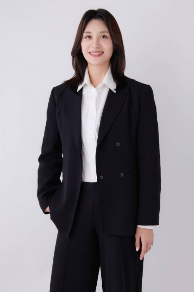 현역 은퇴 후 해설위원으로 변신한 전 여자배구 국가대표 표승주. KBSN 스포츠 제공