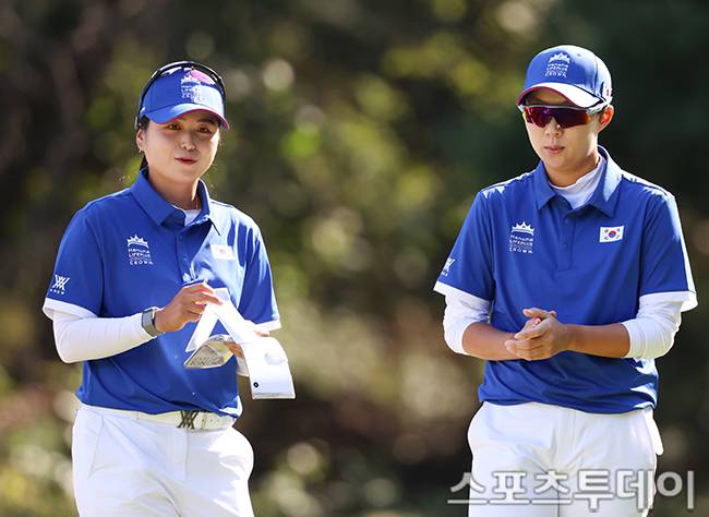 최혜진-김효주 / 사진=팽현준 기자