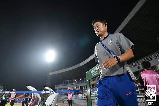 이민성 22세 이하(U-22) 축구대표팀 감독. /사진=대한축구협회 제공