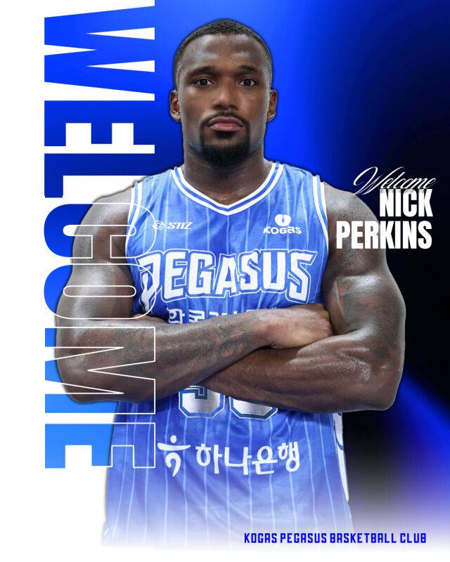 닉 퍼킨스./대구 한국가스공사 SNS