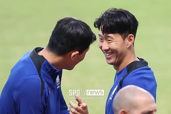 ▲ 김민재 손흥민 ⓒ곽혜미 기자