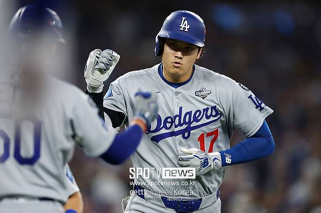 ▲ 오타니는 7회 추격의 투런포를 쳤지만 이미 팀이 2-11로 뒤진 상황이라 승리 확률 변화는 미비했다