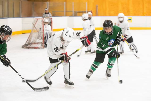 오는 28~31일 구미 금오랜드 아이스링크에서 구미시체육회가 주최하고 대구일보와 구미시가 후원하는 2025 구미 국제 유소년 아이스하키대회가 열리니다. 사진은 지난해 대회 모습. 대구일보 DB