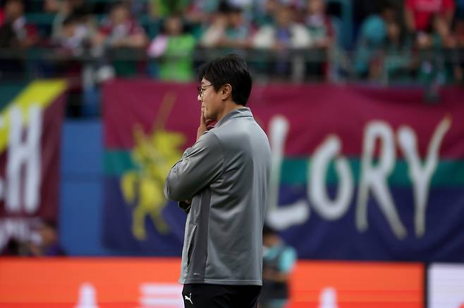 대전의 사상 첫 파이널A행을 이끈 황선홍 감독. 그는 더 높은 곳을 바라보고 있다. (대전하나시티즌 제공)