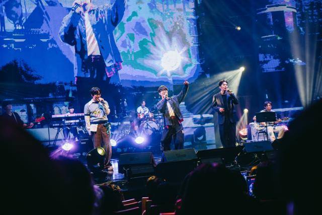 지난 10일 진행된 '더 모먼트 : 라이브 온 멜론(The Moment : Live on Melon)' 현장. 멜론 제공